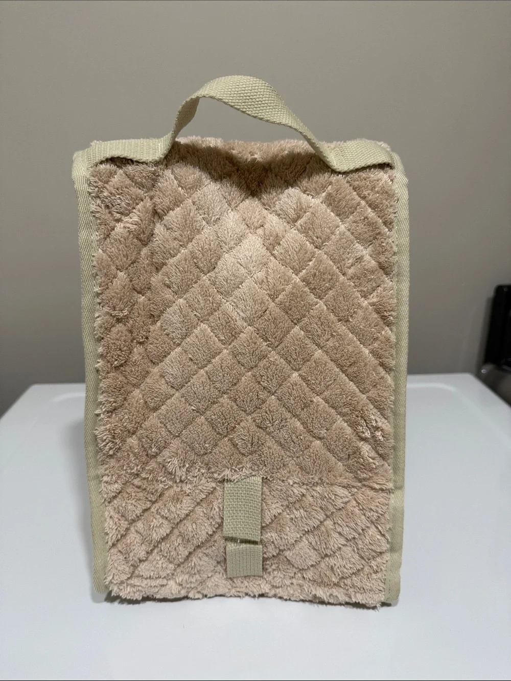 Moon Nude Plush Quilted Nude Lunch,  Snack or even cosmetic Handmade Carry Tote